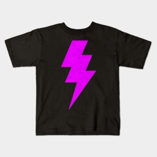 Lightning Bolt magenta Kids T-Shirt